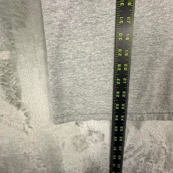 Adidas Women’s Grey Pink Logo Spellout Graphic T-shirt Size Medium - Picture 5 of 7